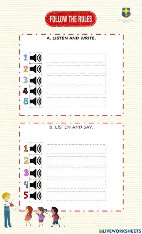 Listening & Speaking Activities