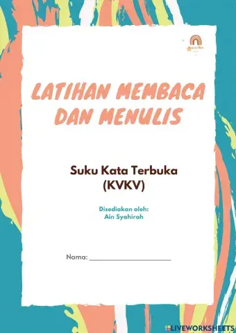 Baca dan Salin semula ayat