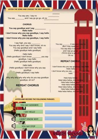 Hello goodbye beatles