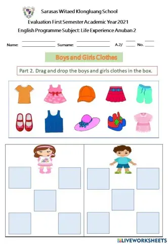 Boys and Girls Clothes
