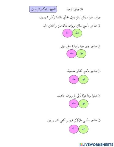 Tauhid (tugas2 rasul)