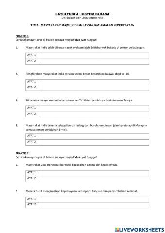 Latih Tubi Sintaksis 1