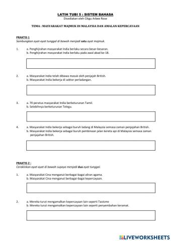 Latih Tubi Sintaksis 2