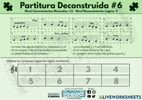 Partitura Deconstruida 6