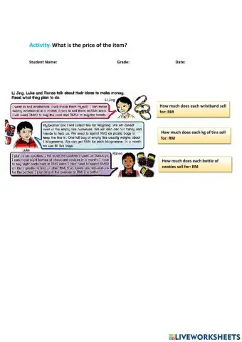 How much do these items sell for?