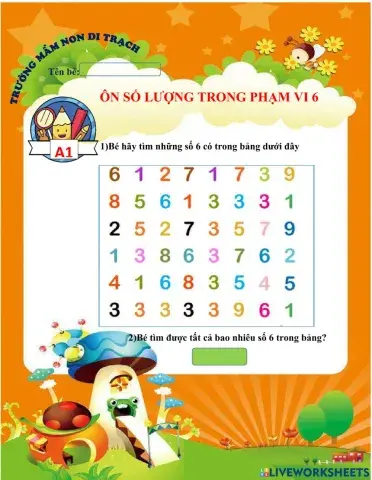 Ôn số lượng 6