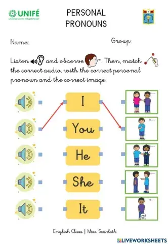Personal Pronouns