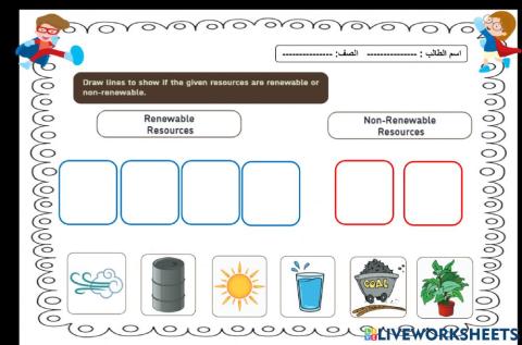 المصادر الطبيعية