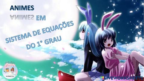 Sistema de equações do 1° grau
