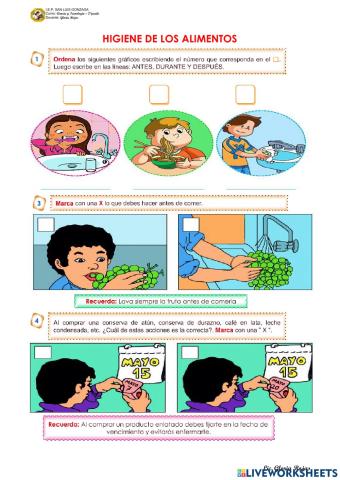 HIGIENE DE LOS ALIMENTOS