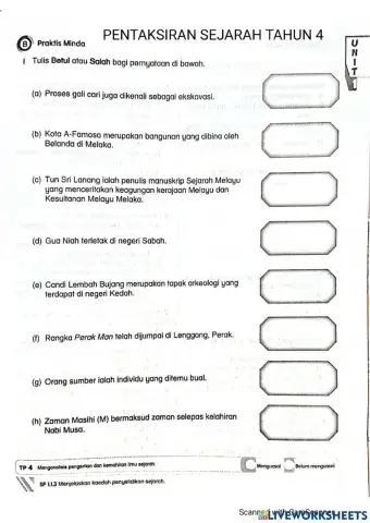 pentaksiran sejarah tahun4