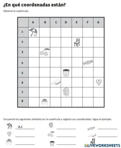 Identificar coordenadas