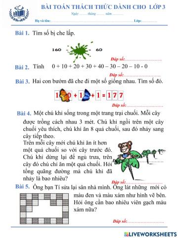 Thách thức lần thứ nhất