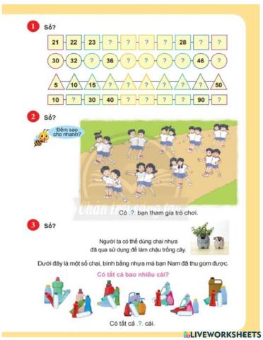 Ôn tập các số đến 100