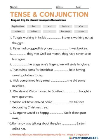 Tense and Conjunction