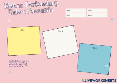 Lembar Kerja Siswa Pancasila (PKN)
