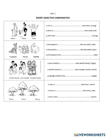 Week 2-Period 1-Review-Act3-Comparative short ADJ-Basic students
