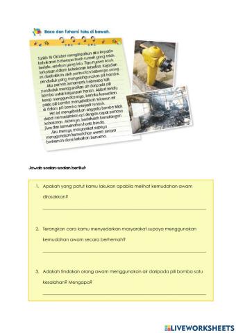 Unit 13: Gunakan Prasarana Secara Berhemah