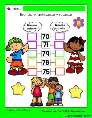 La familia del 70 antecesor y sucesor