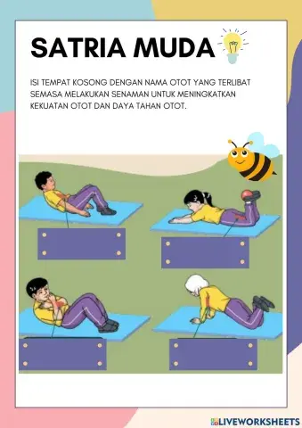 Kekuatan otot (satria muda)