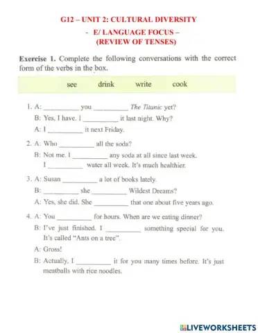 12d - u2 - e. language focus