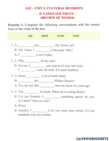 12d - u2 - e. language focus