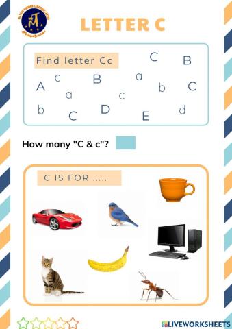 Find Letter Cc