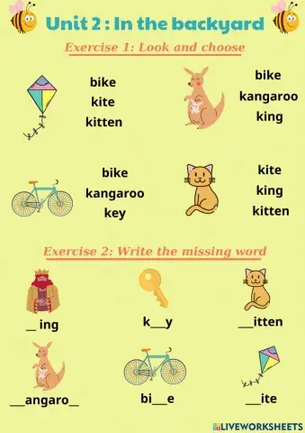 Grade 2 - unit 2 - ws2