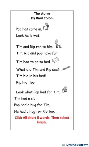 Reading Comprehension Passage