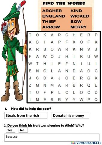 Robin Hood Vs Zakat 2