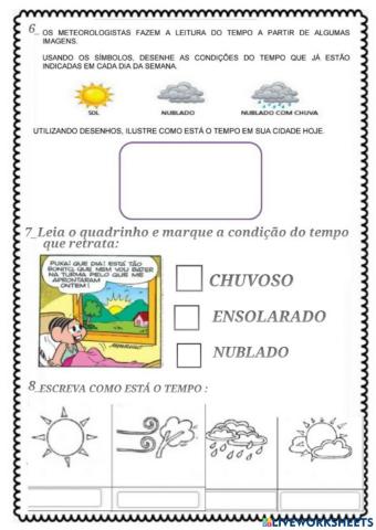 Avaliação de Geografia