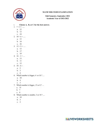 Ujian Tengah Semester
