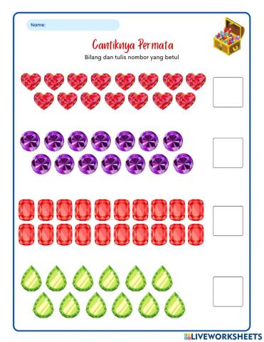 Bilang dan Tulis (1-20)