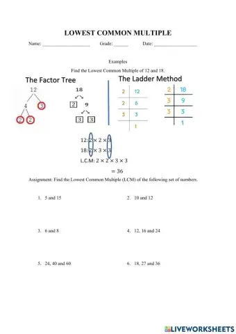 Lowest Common Multiple