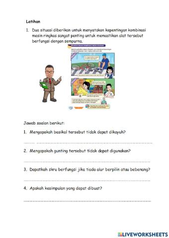 Mesin dan kehidupan T5