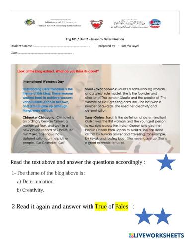 Eng101-determination