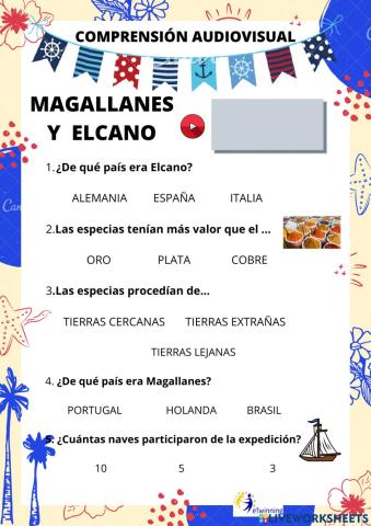 Magallanes y elcano