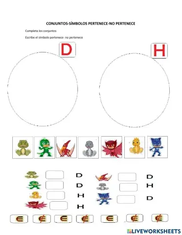 Pertenece-no pertenece