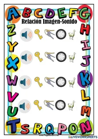 Relación imagen-sonido Ll-ll