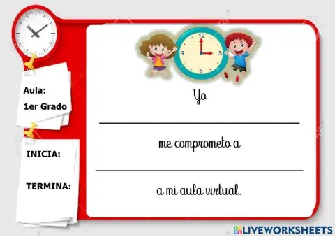 Mi compromiso con la puntualidad