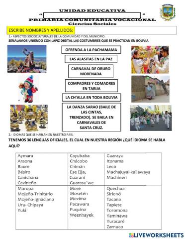 Evaluación de Ciencias Sociales