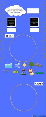 Biotic - Abtiotic