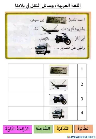 وسائل النقل في بلادنا