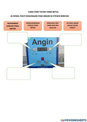 Cara pam tayar yang betul