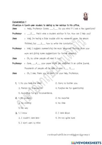 Situational dialogue by Ajarn.Natthaorn Natthakornsakul-962