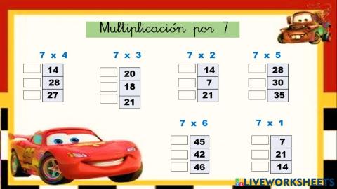 Multiplicación