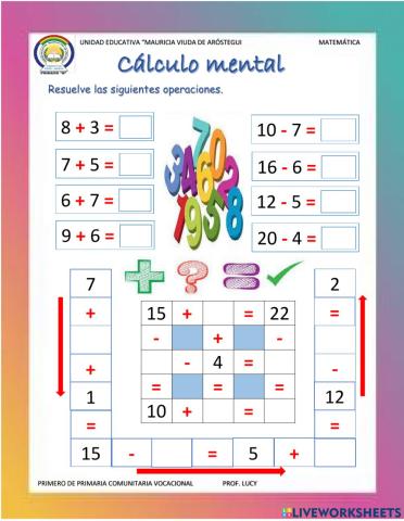 Calculo mental