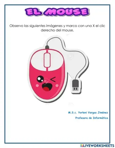 Partes del Mouse