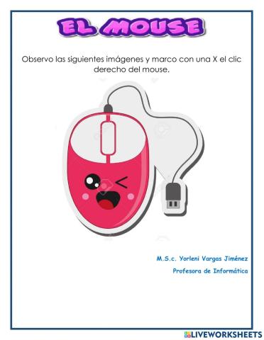 Partes del Mouse