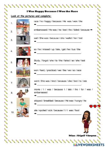 I Was Happy Because I Won the Race